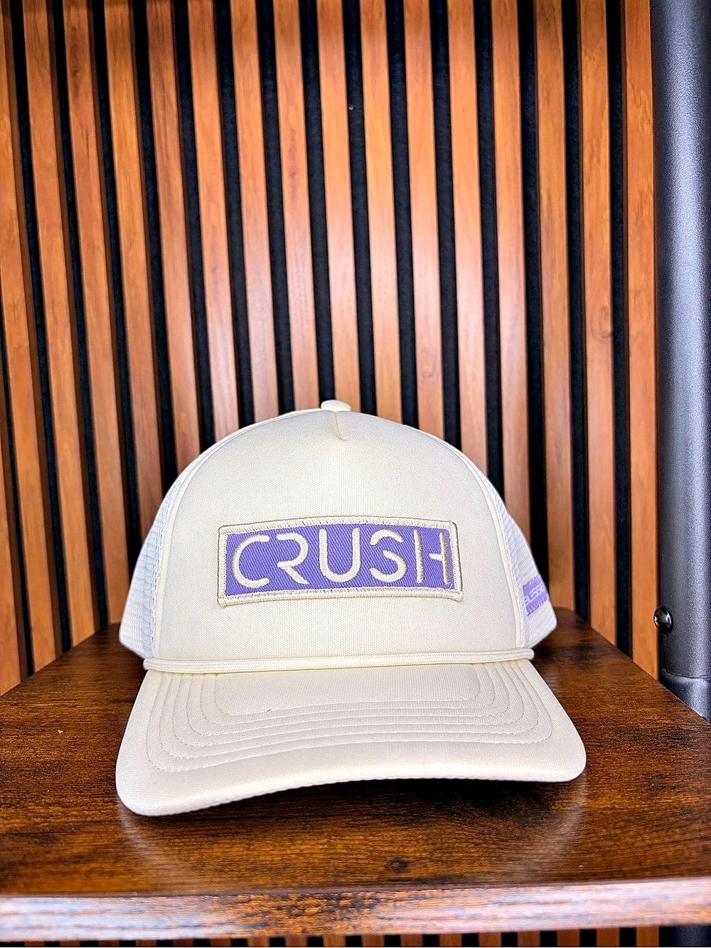 CRUSH Special Edition Blessed Trucker Hat Set Pink & Cream